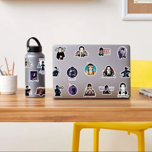 Wednesday Addams Assorted Stickers - Picture 7 of 10